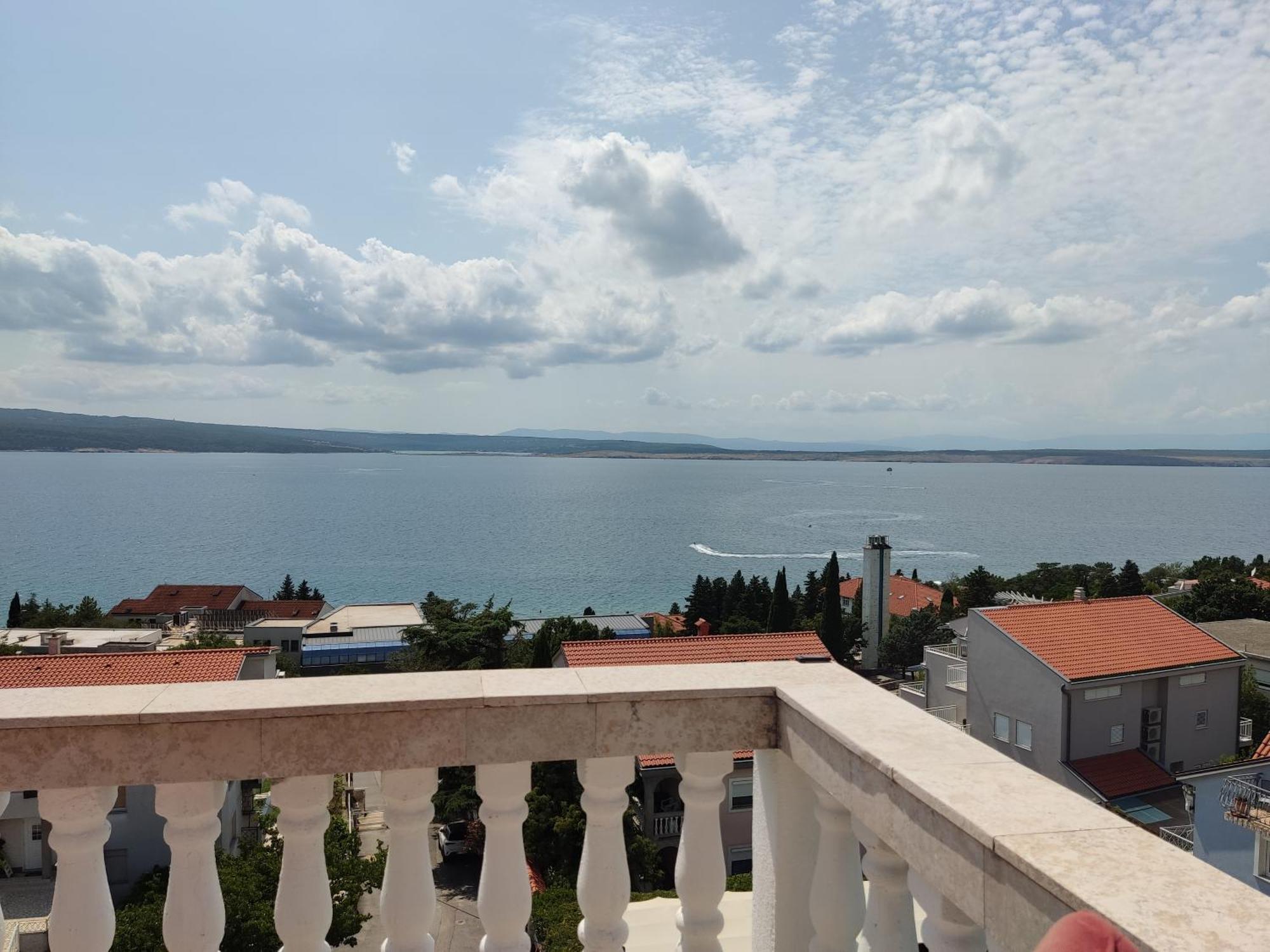 Panorama View Close Sandy Beach 100M To Talasoterapija, ซริกเวนิซา ภายนอก รูปภาพ